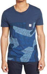 T-SHIRT WESC RAIN CAMO ΜΕ ΤΣΕΠΗ ΣΚΟΥΡΟ ΜΠΛΕ (M) T-SHIRT WESC RAIN CAMO ΜΕ ΤΣΕΠΗ ΣΚΟΥΡΟ ΜΠΛΕ (M)