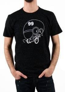 T-SHIRT WESC PUG MASCOT ����� ������� (L)