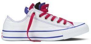 �������� CONVERSE ALL STAR CHUCK TAYLOR MULTI TONGUE OX WHITE/MULTI (EUR:39.5)