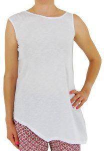 TOP HELMI ΑΣΥΜΜΕΤΡΟ ΜΕ ΜΥΤΗ ΣΤΟ ΠΛΑΙ ΛΕΥΚΟ (L) TOP HELMI ΑΣΥΜΜΕΤΡΟ ΜΕ ΜΥΤΗ ΣΤΟ ΠΛΑΙ ΛΕΥΚΟ (L)