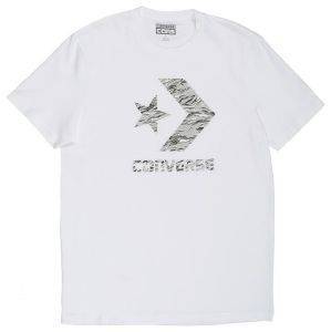 T-SHIRT CONVERSE STREAMING STAR CHEVRON ΛΕΥΚΟ (L) T-SHIRT CONVERSE STREAMING STAR CHEVRON ΛΕΥΚΟ (L)