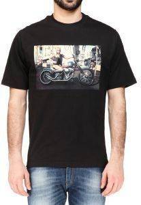 T-SHIRT DICKIES HOT ROD BIKER ����� (L)
