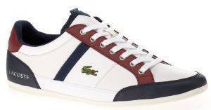 ΠΑΠΟΥΤΣΙ LACOSTE CHAYMON LEATHER ΛΕΥΚΟ/ΜΠΛΕ (41) ΠΑΠΟΥΤΣΙ LACOSTE CHAYMON LEATHER ΛΕΥΚΟ/ΜΠΛΕ (41)