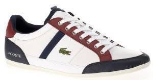 ΠΑΠΟΥΤΣΙ LACOSTE CHAYMON LEATHER ΛΕΥΚΟ/ΜΠΛΕ (42) ΠΑΠΟΥΤΣΙ LACOSTE CHAYMON LEATHER ΛΕΥΚΟ/ΜΠΛΕ (42)