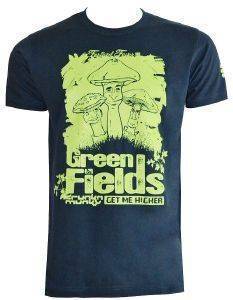 T-SHIRT DRUNKNMUNKY MUSHROOMS ���� (XL)