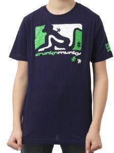 T-SHIRT DRUNKNMUNKY JIGSAW ������ ���� (NO 8)