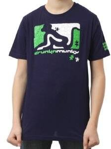 T-SHIRT DRUNKNMUNKY JIGSAW ������ ���� (NO 12)