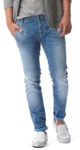JEANS GAS NEW ALBERT SLIM WN68 ANOIXTO ΜΠΛΕ (34) JEANS GAS NEW ALBERT SLIM WN68 ANOIXTO ΜΠΛΕ (34)