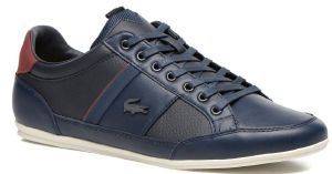ΠΑΠΟΥΤΣΙ LACOSTE CHAYMON TRAINERS LEATHER ΣΚΟΥΡΟ ΜΠΛΕ/ΣΚΟΥΡΟ ΚΟΚΚΙΝΟ (43) ΠΑΠΟΥΤΣΙ LACOSTE CHAYMON TRAINERS LEATHER ΣΚΟΥΡΟ ΜΠΛΕ/ΣΚΟΥΡΟ ΚΟΚΚΙΝΟ (43)