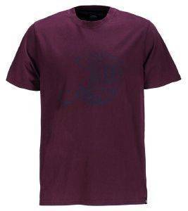 T-SHIRT DICKIES VALDERS ΣΚΟΥΡΟ ΜΩΒ (L) T-SHIRT DICKIES VALDERS ΣΚΟΥΡΟ ΜΩΒ (L)