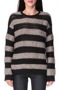 ΠΟΥΛΟΒΕΡ PEPE JEANS TRACY ΠΛΕΚΤΟ ΜΑΥΡΟ/ΓΚΡΙ (L) ΠΟΥΛΟΒΕΡ PEPE JEANS TRACY ΠΛΕΚΤΟ ΜΑΥΡΟ/ΓΚΡΙ (L)