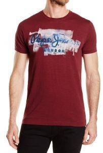T-SHIRT PEPE JEANS GOLDERS ΜΠΟΡΝΤΩ (M) T-SHIRT PEPE JEANS GOLDERS ΜΠΟΡΝΤΩ (M)