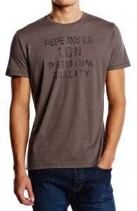 T-SHIRT PEPE JEANS ALFRED ΣΚΟΥΡΟ ΓΚΡΙ (XL) T-SHIRT PEPE JEANS ALFRED ΣΚΟΥΡΟ ΓΚΡΙ (XL)