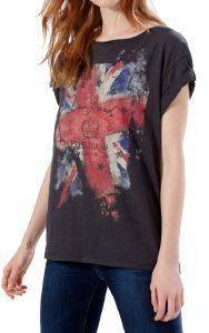 T-SHIRT PEPE JEANS NORA ΣΚΟΥΡΟ ΓΚΡΙ (M) T-SHIRT PEPE JEANS NORA ΣΚΟΥΡΟ ΓΚΡΙ (M)
