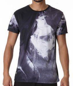 T-SHIRT TWO ANGLE MOKEDAT ΜΑΥΡΟ (M) T-SHIRT TWO ANGLE MOKEDAT ΜΑΥΡΟ (M)