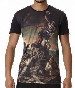 T-SHIRT TWO ANGLE MONRADO ΜΑΥΡΟ (XL) T-SHIRT TWO ANGLE MONRADO ΜΑΥΡΟ (XL)