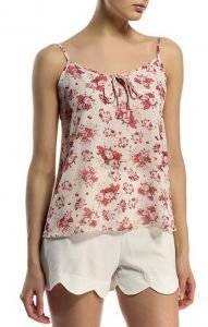 TOP ANGEL EYE STRAWBERRY ΜΕ FLORAL ΣΧΕΔΙΟ ΡΟΖ/ΛΕΥΚΟ (M) TOP ANGEL EYE STRAWBERRY ΜΕ FLORAL ΣΧΕΔΙΟ ΡΟΖ/ΛΕΥΚΟ (M)