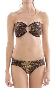 BIKINI SET POKO PANO ΜΕ ΦΙΔΙΣΙΟ ΣΧΕΔΙΟ ΚΑΦΕ/ΜΑΥΡΟ (S) BIKINI SET POKO PANO ΜΕ ΦΙΔΙΣΙΟ ΣΧΕΔΙΟ ΚΑΦΕ/ΜΑΥΡΟ (S)