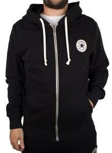 HOODIE ΜΕ ΦΕΡΜΟΥΑΡ CONVERSE CORE ΜΑΥΡΟ (XL) HOODIE ΜΕ ΦΕΡΜΟΥΑΡ CONVERSE CORE ΜΑΥΡΟ (XL)