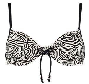 BIKINI TOP SLOGGI SWIM BLACK ART CTOWP ΜΑΥΡΟ (36C) BIKINI TOP SLOGGI SWIM BLACK ART CTOWP ΜΑΥΡΟ (36C)