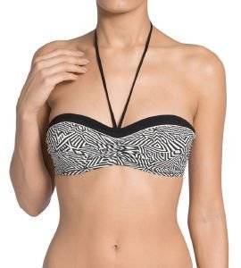 BIKINI TOP SLOGGI SWIM BLACK ART CTOWP 02  (42B)