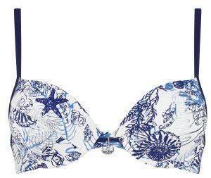 BIKINI TOP SLOGGI SWIM NAVY SHIMMER CTOWU  (40B)