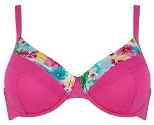 BIKINI TOP SLOGGI SWIM PINK TROPICS CTOW BIG ΡΟΖ (42E) BIKINI TOP SLOGGI SWIM PINK TROPICS CTOW BIG ΡΟΖ (42E)