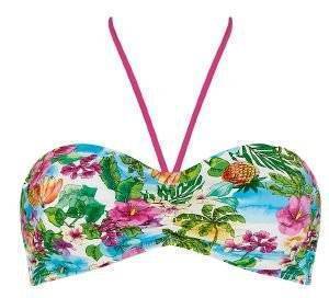 BIKINI TOP SLOGGI SWIM PINK TROPICS CTOWP 02 