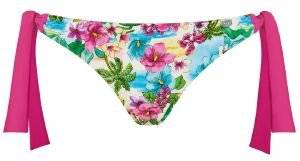 BIKINI BRIEF SLOGGI SWIM PINK TROPICS TANGA  (40)