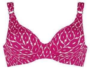 BIKINI TOP TRIUMPH BEAUTY-FULL IKAT CTOW02 ΡΟΖ ΣΚΟΥΡΟ (85C) BIKINI TOP TRIUMPH BEAUTY-FULL IKAT CTOW02 ΡΟΖ ΣΚΟΥΡΟ (85C)
