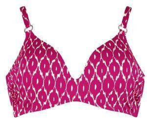 BIKINI TOP TRIUMPH BEAUTY-FULL IKAT CTOWP ΡΟΖ ΣΚΟΥΡΟ (80E) BIKINI TOP TRIUMPH BEAUTY-FULL IKAT CTOWP ΡΟΖ ΣΚΟΥΡΟ (80E)