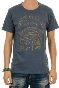 T-SHIRT STAFF JEANS JAMES ΜΠΛΕ (L) T-SHIRT STAFF JEANS JAMES ΜΠΛΕ (L)