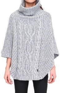 ΠΟΥΛΟΒΕΡ PONCHO STAFF JEANS AGNES ΓΚΡΙ (XS) ΠΟΥΛΟΒΕΡ PONCHO STAFF JEANS AGNES ΓΚΡΙ (XS)