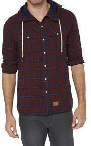  ONEILL VIOLATOR HOODED FLANNEL  (L)