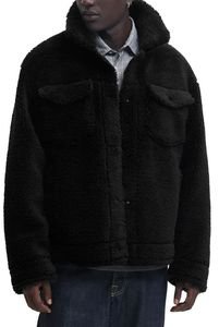 ������ JACK & JONES JCOFADE TEDDY TRUCKER 12294797 ����� (S)