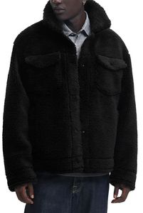 ������ JACK & JONES JCOFADE TEDDY TRUCKER 12294797 ����� (L)
