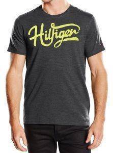 T-SHIRT TOMMY HILFIGER NORTON ΣΚΟΥΡΟ ΓΚΡΙ (XL) T-SHIRT TOMMY HILFIGER NORTON ΣΚΟΥΡΟ ΓΚΡΙ (XL)