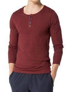 ΜΠΛΟΥΖΑ ΜΑΚΡΥΜΑΝΙΚΗ TOMMY HILFIGER HENLEY ΜΠΟΡΝΤΩ (L) ΜΠΛΟΥΖΑ ΜΑΚΡΥΜΑΝΙΚΗ TOMMY HILFIGER HENLEY ΜΠΟΡΝΤΩ (L)