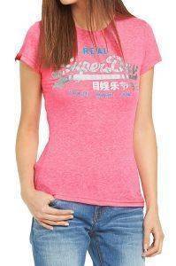 T-SHIRT SUPERDRY VINTAGE LOGO DUO   FLUO  (M)