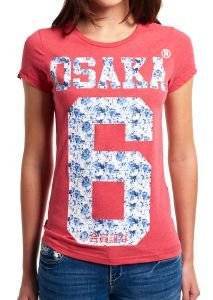 T-SHIRT SUPERDRY OSAKA 6 ΜΕ ΣΤΑΜΠΑ ΚΟΡΑΛΙ/ΜΠΛΕ (S) T-SHIRT SUPERDRY OSAKA 6 ΜΕ ΣΤΑΜΠΑ ΚΟΡΑΛΙ/ΜΠΛΕ (S)