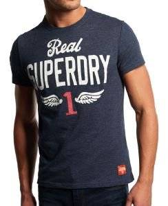 T-SHIRT SUPERDRY FLYING FIRST ΣΚΟΥΡΟ ΓΚΡΙ ΜΕΛΑΝΖΕ (XXL) T-SHIRT SUPERDRY FLYING FIRST ΣΚΟΥΡΟ ΓΚΡΙ ΜΕΛΑΝΖΕ (XXL)