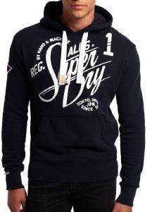 HOODIE SUPERDRY ALPS ΣΚΟΥΡΟ ΜΠΛΕ (XXL) HOODIE SUPERDRY ALPS ΣΚΟΥΡΟ ΜΠΛΕ (XXL)