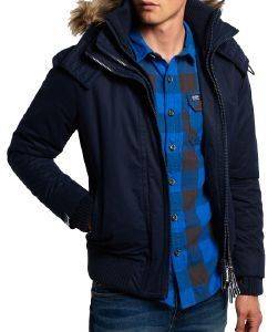 ΜΠΟΥΦΑΝ SUPERDRY WINDBOMBER ΣΚΟΥΡΟ ΜΠΛΕ (M) ΜΠΟΥΦΑΝ SUPERDRY WINDBOMBER ΣΚΟΥΡΟ ΜΠΛΕ (M)