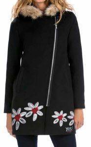 ΠΑΛΤΟ DESIGUAL SIX ΜΑΥΡΟ (42) ΠΑΛΤΟ DESIGUAL SIX ΜΑΥΡΟ (42)