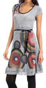 ΦΟΡΕΜΑ DESIGUAL ELDORIS MIDI ΜΕ ΚΥΚΛΟΥΣ ΓΚΡΙ (XL) ΦΟΡΕΜΑ DESIGUAL ELDORIS MIDI ΜΕ ΚΥΚΛΟΥΣ ΓΚΡΙ (XL)