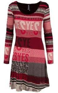 ΦΟΡΕΜΑ DESIGUAL IVON MIDI ΚΟΚΚΙΝΟ (L) ΦΟΡΕΜΑ DESIGUAL IVON MIDI ΚΟΚΚΙΝΟ (L)