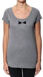 T-SHIRT NUMPH BOWIE ΓΚΡΙ ΜΕΛΑΝΖΕ