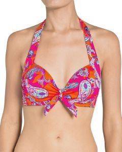 BIKINI TOP TRIUMPH PAISLEY FOLK CTOW ΡΟΖ ΣΚΟΥΡΟ (38F) BIKINI TOP TRIUMPH PAISLEY FOLK CTOW ΡΟΖ ΣΚΟΥΡΟ (38F)