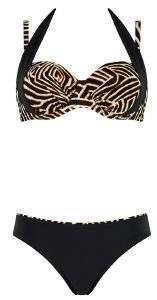 BIKINI SET TRIUMPH WILD ZEBRA TWPD   (46C)