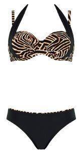 BIKINI SET TRIUMPH WILD ZEBRA TWPD ���� ������ (46D)